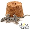 broche salamander in zilver met markasiet - 57893 broche salamander in zilver met markasiet - 57893