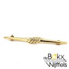 broche balkje in goud - 57906 broche balkje in goud - 57906