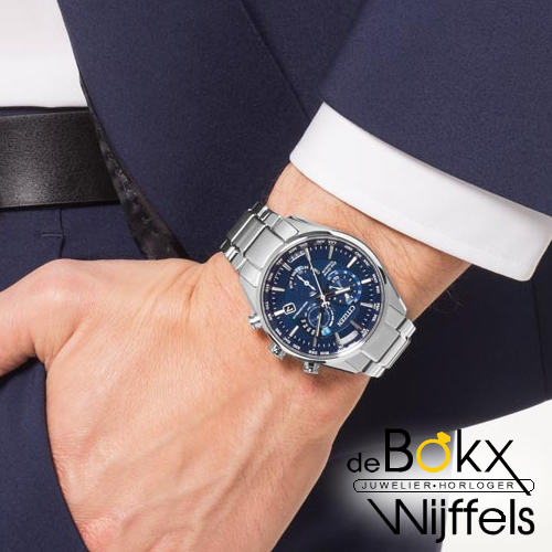 Citizen heren horloge titanium radio gestuurd eco-drive CB5020-87L - 56857 Citizen heren horloge titanium radio gestuurd eco-drive CB5020-87L - 56857