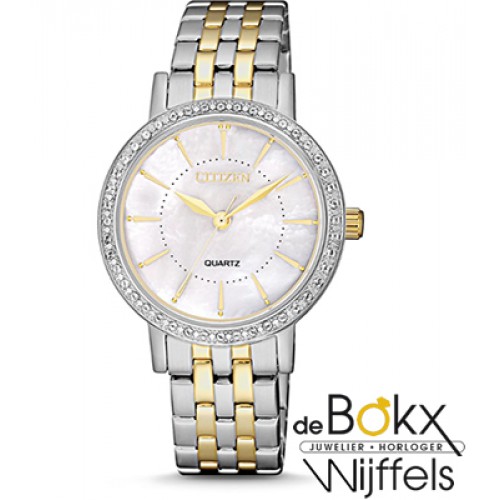 Citizen dameshorloge quartz EL3044-89D - 56447 Citizen dameshorloge quartz EL3044-89D - 56447