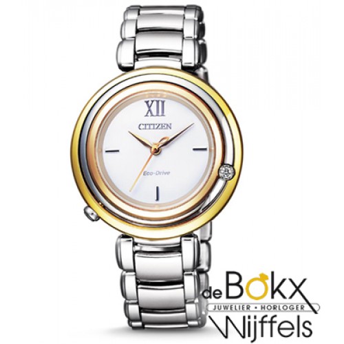 Citizen dameshorloge eco-drive EM0656-15A - 56449 Citizen dameshorloge eco-drive EM0656-15A - 56449