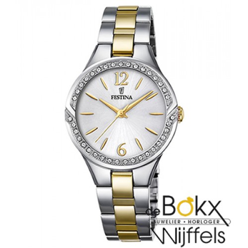 Geweldig ondanks Dekbed Horloge - Festina dameshorloge bicolor met strass steentejs. Dit Festina horloge heeft een roestvrijstalen kast met een diameter van 29mm en is voorzien van een metalen band. In de kast bevindt zich Geweldig ondanks Dekbed Horloge - Festina dameshorloge bicolor met strass steentejs. Dit Festina horloge heeft een roestvrijstalen kast met een diameter van 29mm en is voorzien van een metalen band. In de kast bevindt zich