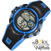 tienerhorloge Calypso digitaal zwart blauw K5610/6 - 57981 tienerhorloge Calypso digitaal zwart blauw K5610/6 - 57981