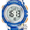Kinderhorloge digitaal Calypso blauw met lampje - 57384 Kinderhorloge digitaal Calypso blauw met lampje - 57384
