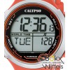 Kinderhorloge digitaal Calypso orange met lampje - 57388 Kinderhorloge digitaal Calypso orange met lampje - 57388