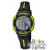 Kinderhorloge digitaal Calypso zwart geel met lampje - 57386 Kinderhorloge digitaal Calypso zwart geel met lampje - 57386