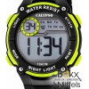 Kinderhorloge digitaal Calypso zwart geel met lampje - 57386 Kinderhorloge digitaal Calypso zwart geel met lampje - 57386