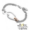 Bedelarmband Lotus staal rozé en ceramic - 51493 Bedelarmband Lotus staal rozé en ceramic - 51493
