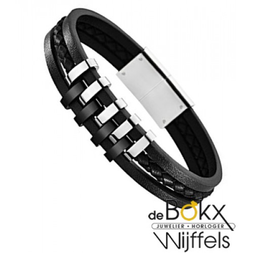 Lotus style armband leer - 55852 Lotus style armband leer - 55852