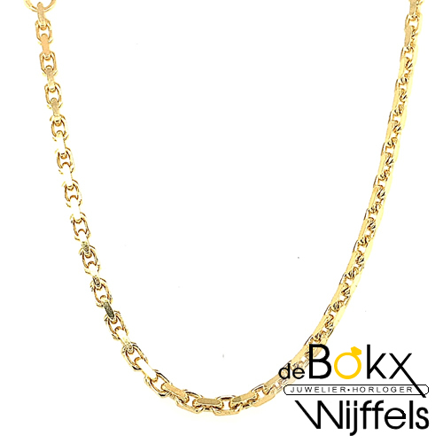 Geel gouden ketting anker 60cm 2mm - 55007 Geel gouden ketting anker 60cm 2mm - 55007
