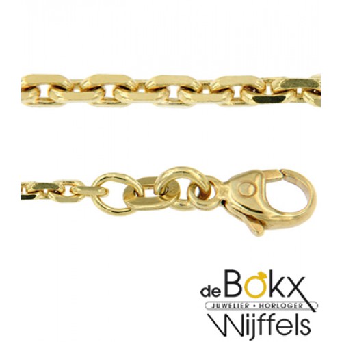 Geel gouden ketting anker 60cm 1.9mm - 55009 Geel gouden ketting anker 60cm 1.9mm - 55009