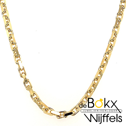Geel gouden ketting anker 60cm 1.9mm - 55009 Geel gouden ketting anker 60cm 1.9mm - 55009