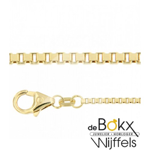 ketting venetiaans goud 45cm - 56998 ketting venetiaans goud 45cm - 56998