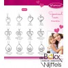 Hartjes hanger M' Amour met zirkonia moeder en 2 kindjes zilver z.48 - 56233 Hartjes hanger M' Amour met zirkonia moeder en 2 kindjes zilver z.48 - 56233